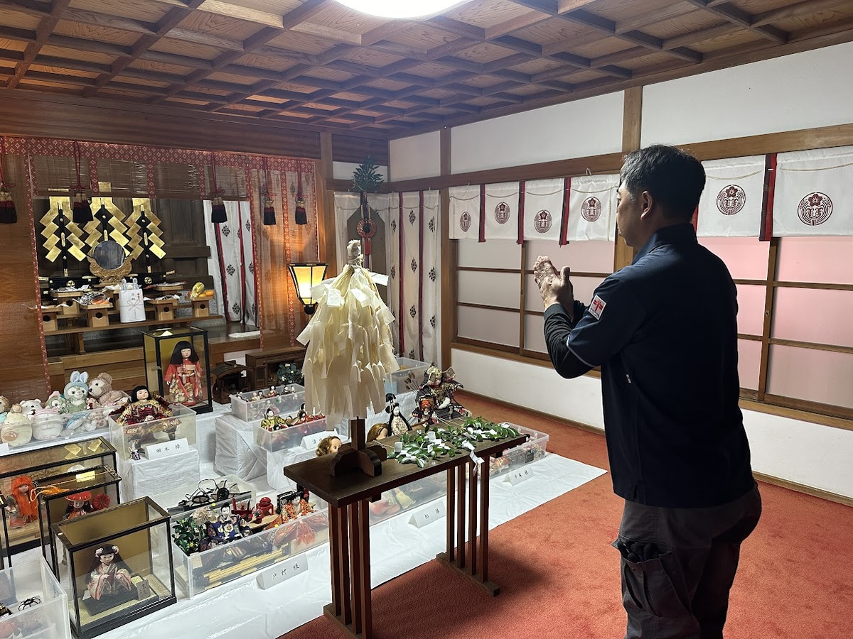 埼玉県志木市の敷島神社にて「思い出品合同感謝祭」が開催されました